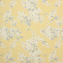 Laura Ashley Apple Blossom Pale Sunshine Fabric Sold By The Metre