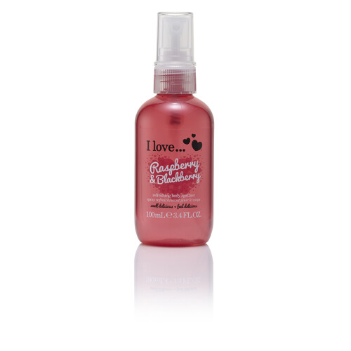 I Love I Love Raspberry & Blackberry Body Spritzer - 100ml