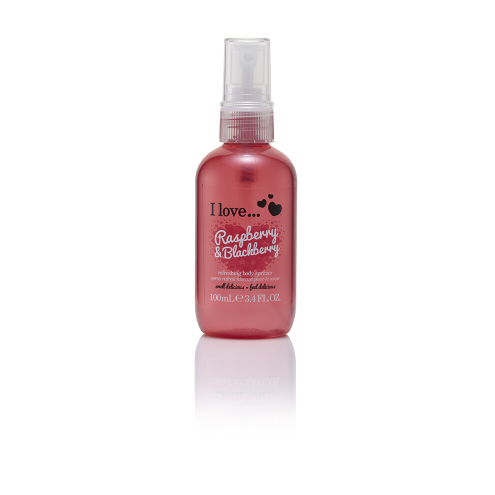 I Love Raspberry & Blackberry Body Spritzer - 100Ml
