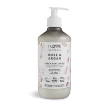 Naturals Hand and Body Lotion - Rose and Argan