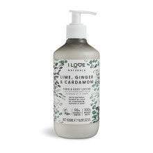 I Love Naturals Lime, Ginger & Cardamon Hand & Body Lotion - 500ml
