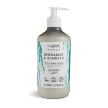 I Love Naturals Bergamot & Seaweed Hand & Body Lotion - 500ml