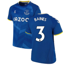 (3XL) 2021-2022 Everton Home Shirt (BAINES 3)