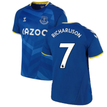 (3XL) 2021-2022 Everton Home Shirt (RICHARLISON 7)