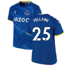 (3XL) 2021-2022 Everton Home Shirt (FELLAINI 25)