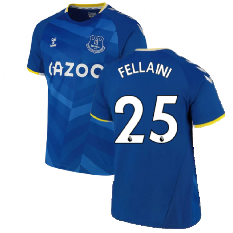 Umbro (3Xl) 2021-2022 Everton Home Shirt (Fellaini 25)