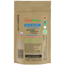 Natürliches Magnesiumglycinat 500mg Premium Qualität 100 Vegane Kapseln Perfekte Proportionen Höchste Bioverfügbarkeit Öko-Verpackung