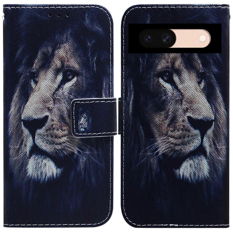 Photos - Case For Google Pixel 8a  Pattern Printing Leather Phone Wallet Cover