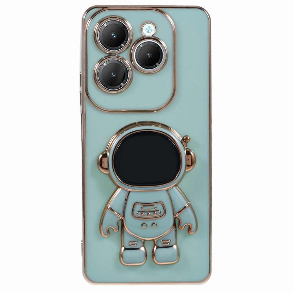 For Infinix Hot 40/ Hot 40 Pro/ Tecno Spark 20 Pro Case Soft Tpu Phone Cover Astronaut Kickstand Holder 4006042547349