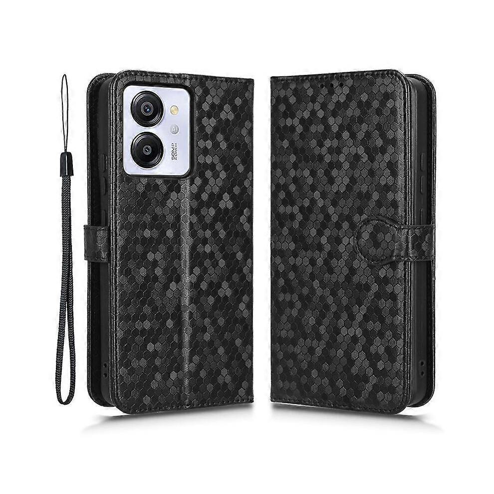 Photos - Case For Blackview Color 8/ Oscal Modern 8 Stand Dot Pattern Magnetic Clasp PU Leather Phone Cover