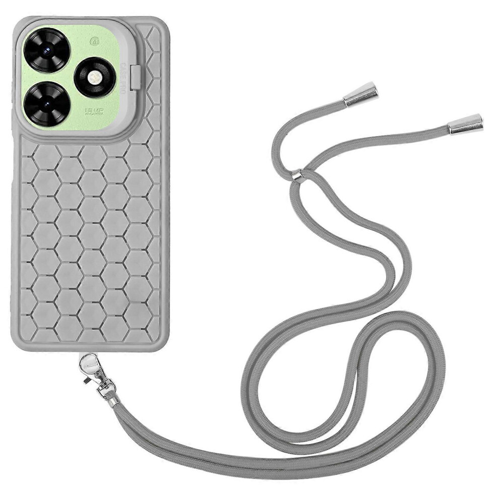 For Infinix Hot 40I Case Tpu Phone Cover With Kickstand And Lanyard 4006042548285