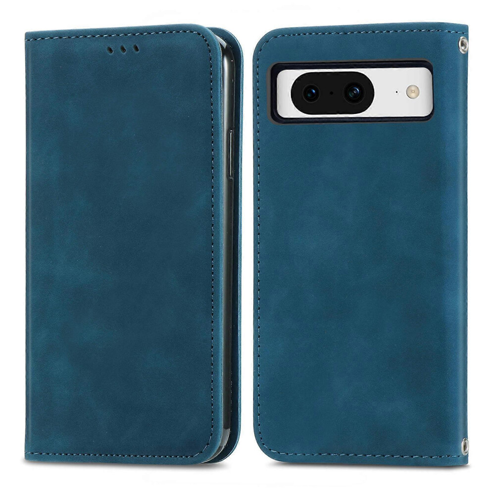 Photos - Case For Google Pixel 8a Book Style Flip  PU Leather Skin-touch Phone Cover
