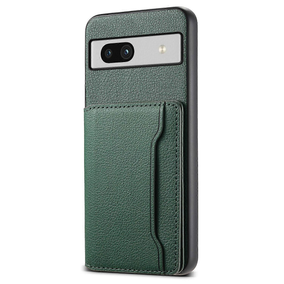 For Google Pixel 7A Case Card Slots Calf Texture Anti-Drop Phone Cover 4006042552640
