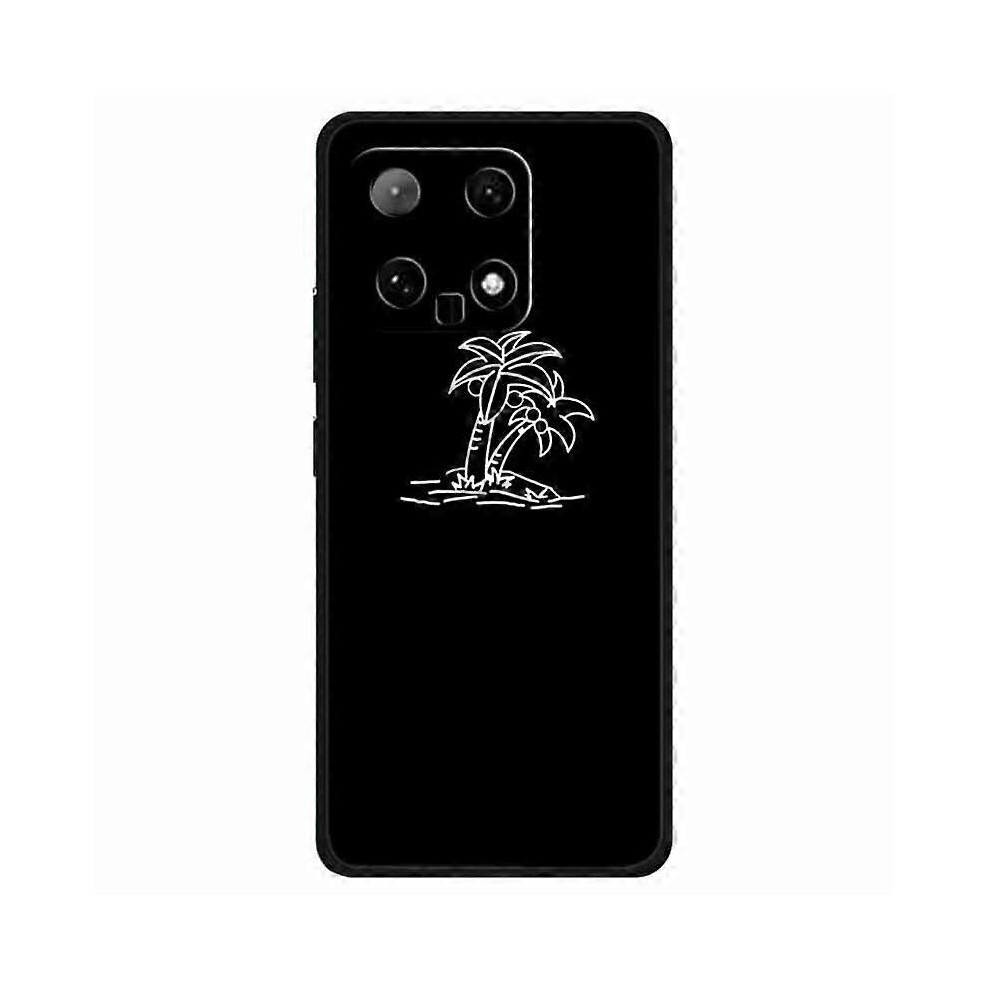 Photos - Case For Xiaomi 14 TPU  Linear Pattern Printing Soft Phone Cover