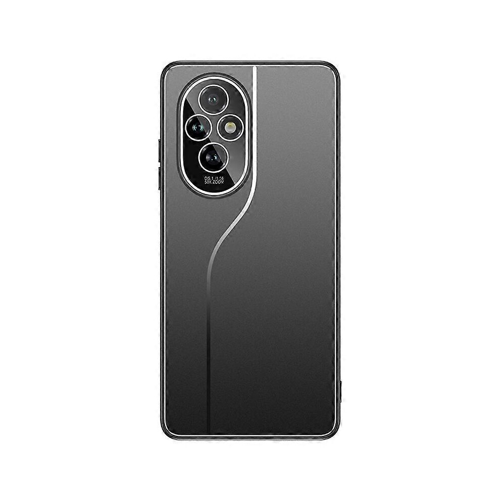 For Honor 200 5G Case Matte Pc+Tpu Phone Shell With Tempered Glass Lens Guard 6499630152922
