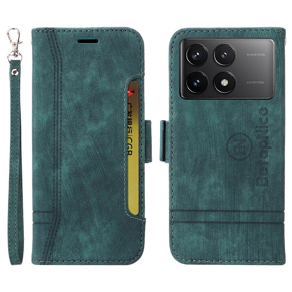 Photos - Case 001 for Xiaomi Redmi K70 5G/ Redmi K70 Pro 5G Anti-fall Flip Stand Protective Cover