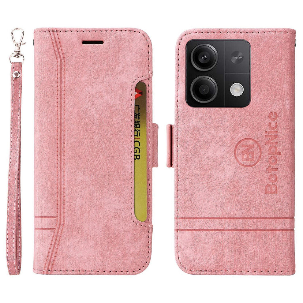001 For Xiaomi Redmi Note 13 5G Case Imprint Leather Cover 6499630153974