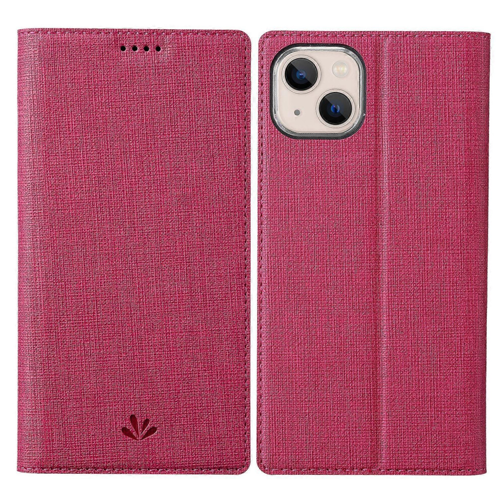 Ant-Scratch Leather Phone Case For Iphone 15, Stand Cover With Card Slot 6499630157453