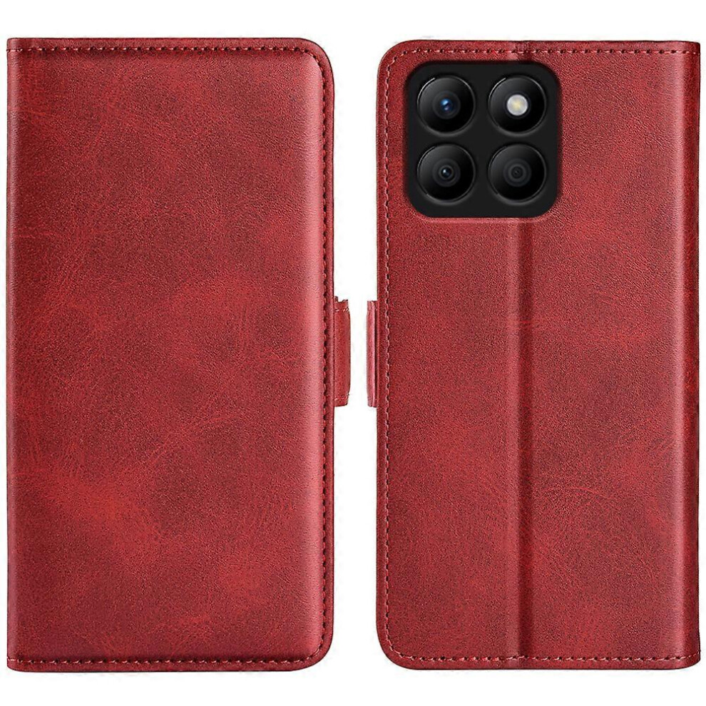 For Honor X8b 4G Leather Case Wallet Stand Folio Flip Protective Phone Cover 6499630160880