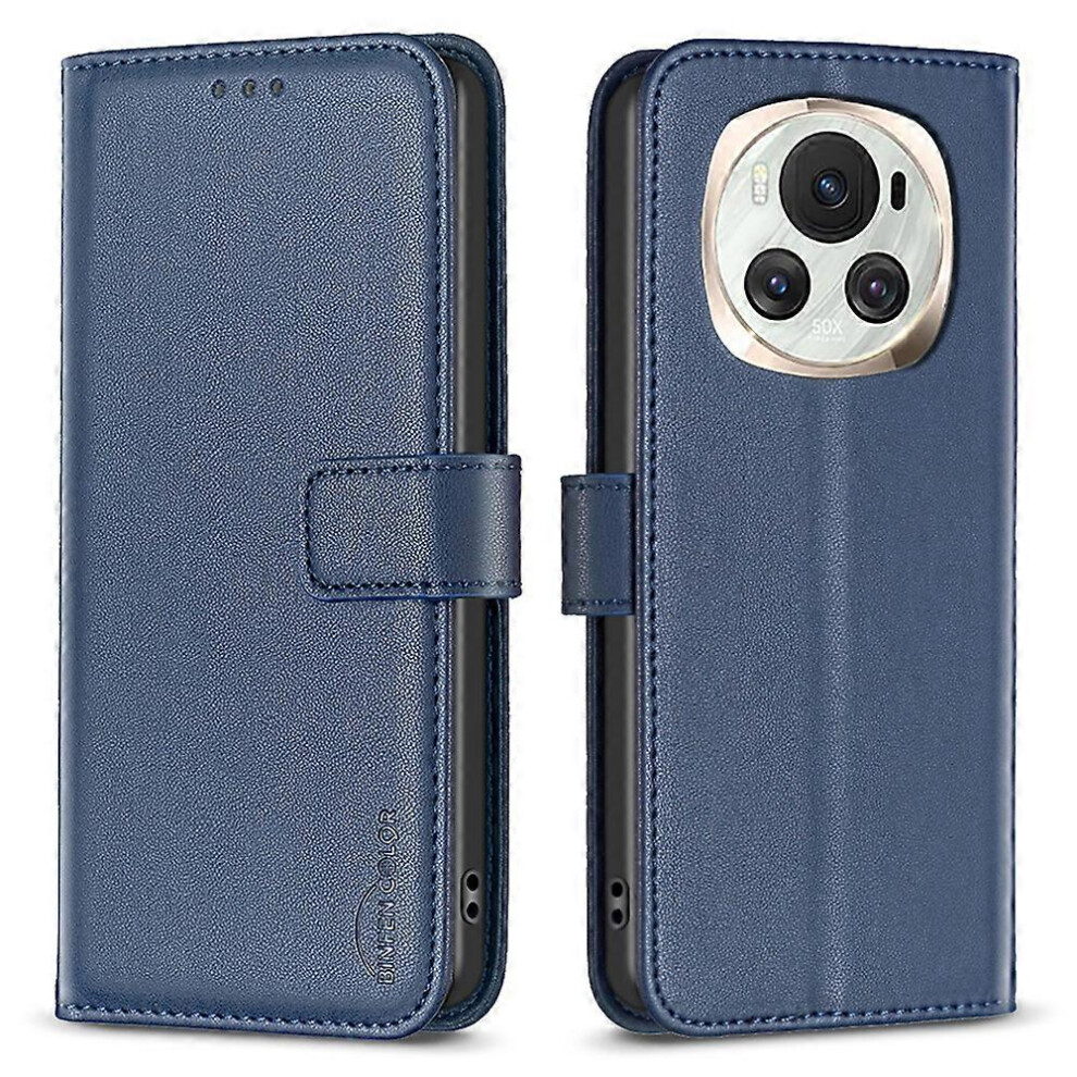 Photos - Case Magnetic  For Honor Magic6 5G, Drop-proof Leather Card Holder Phone Cover