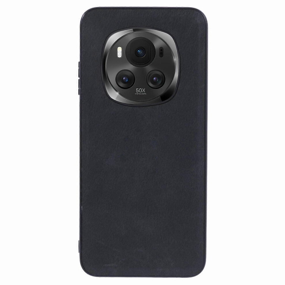 Photos - Case For Honor Magic6 5G  Retro Texture PU+TPU+PC Smart Phone Cover