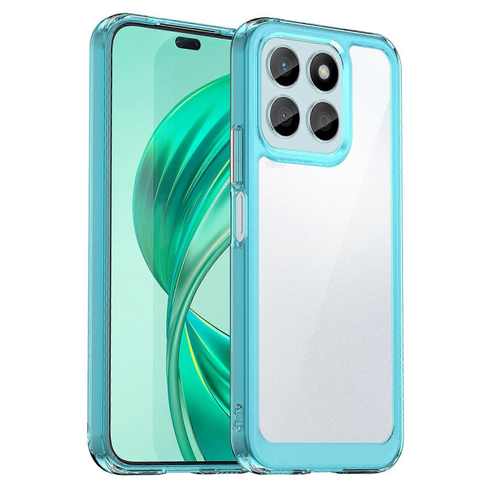 For Honor X8b 4G Phone Case Tpu Frame Clear Acrylic Bump Proof Back Cover 6499630165304