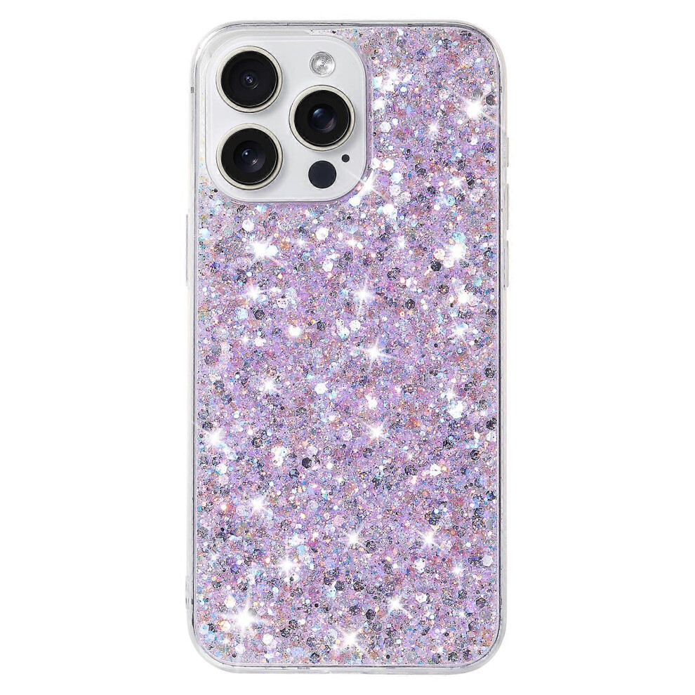 For Iphone 14 Pro Shockproof Cover Sparkle Epoxy Tpu Smartphone Case 6186831320501