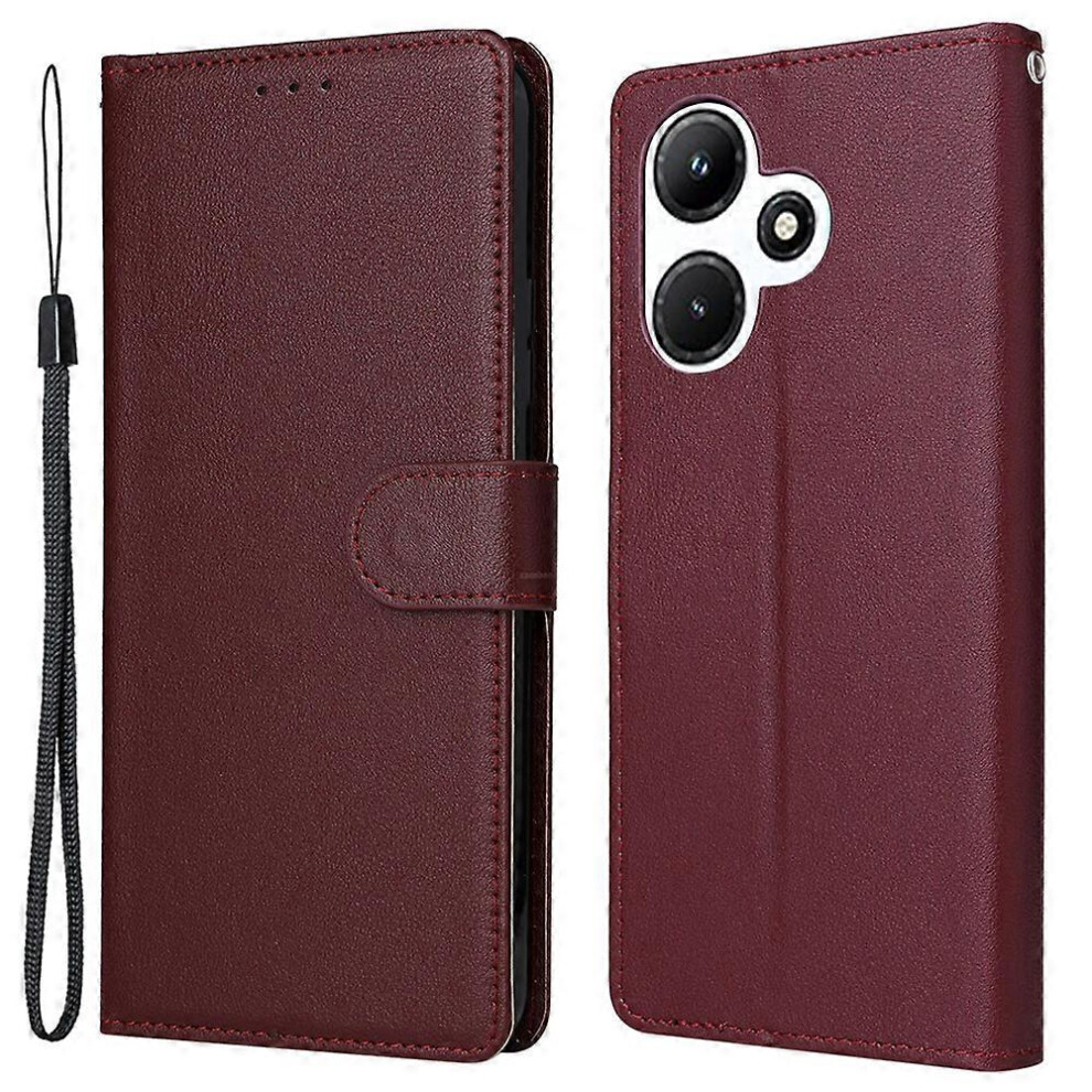 Photos - Case For Transsion Infinix Hot 30i Wallet PU Leather Photo Slot Cell Phone Cover