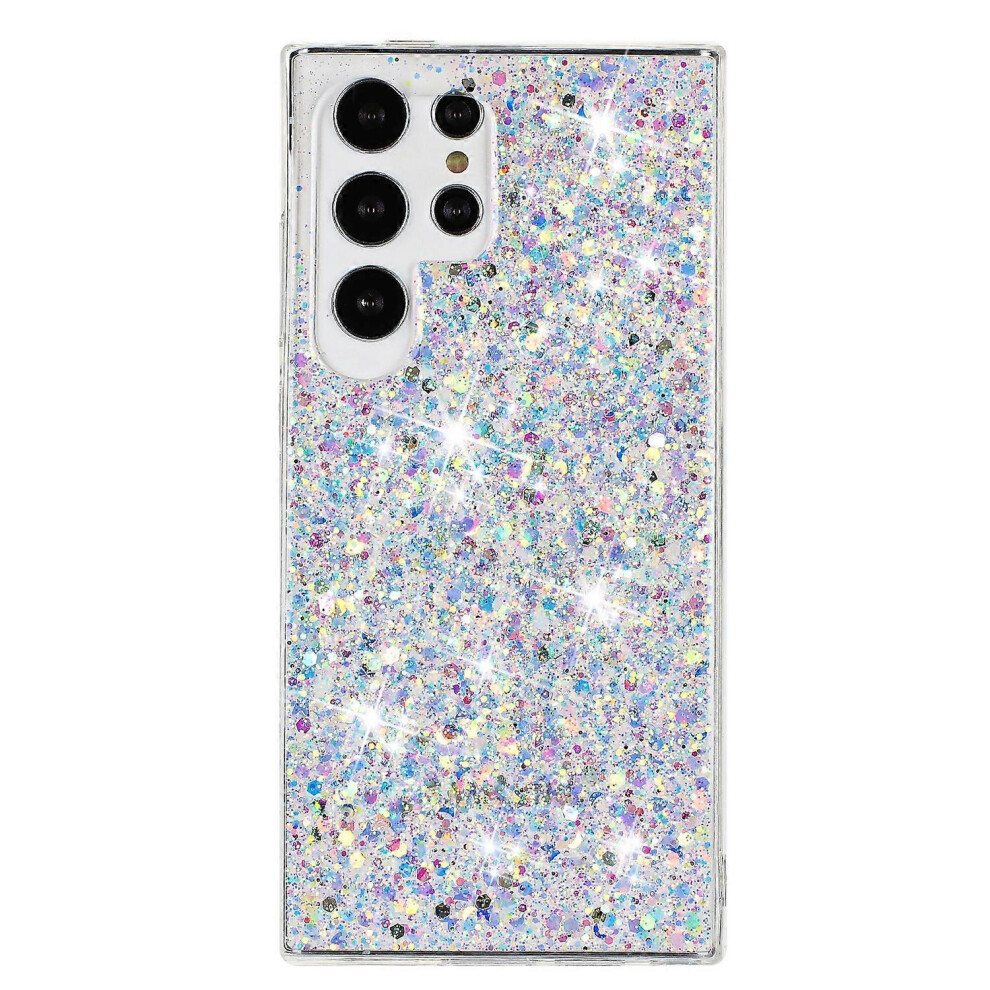 For Samsung Galaxy S24 Ultra Shockproof Cover Sparkle Epoxy Tpu Phone Case 6186831321300