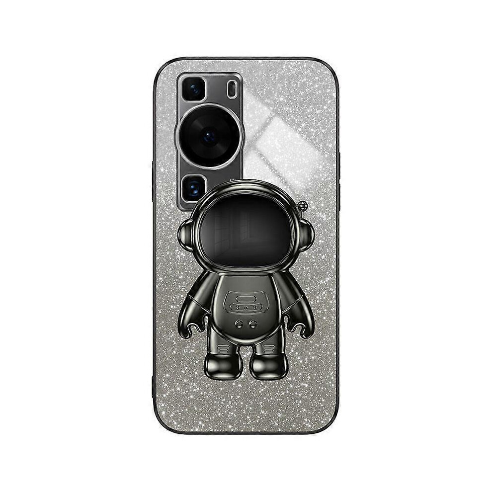 For Huawei P60 Astronaut Kickstand Glitter Powder Mobile Phone Case Pc+Tpu Cover 6186831324455