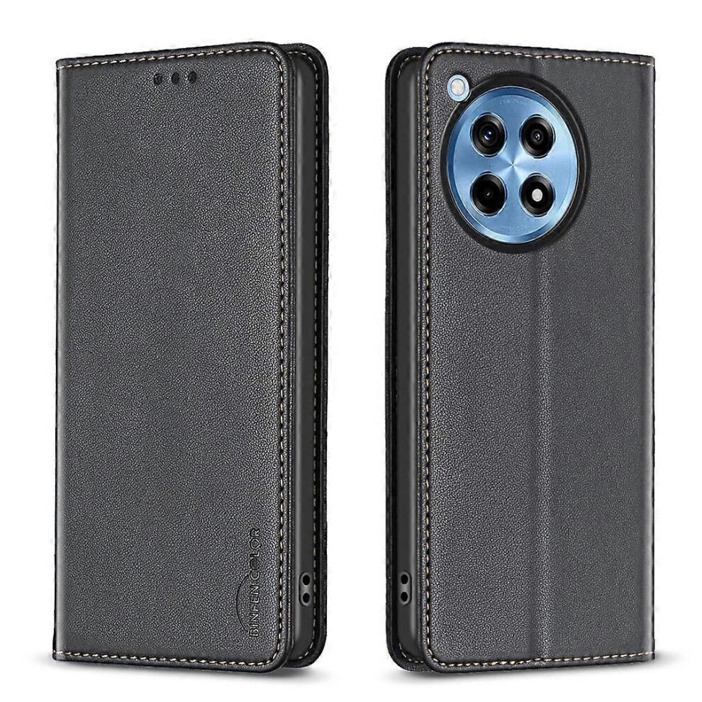 Bf18 For Oneplus 12R 5G/ Ace 3 5G Case Magnetic Closure Leather Folio Phone Cover 6186831325926