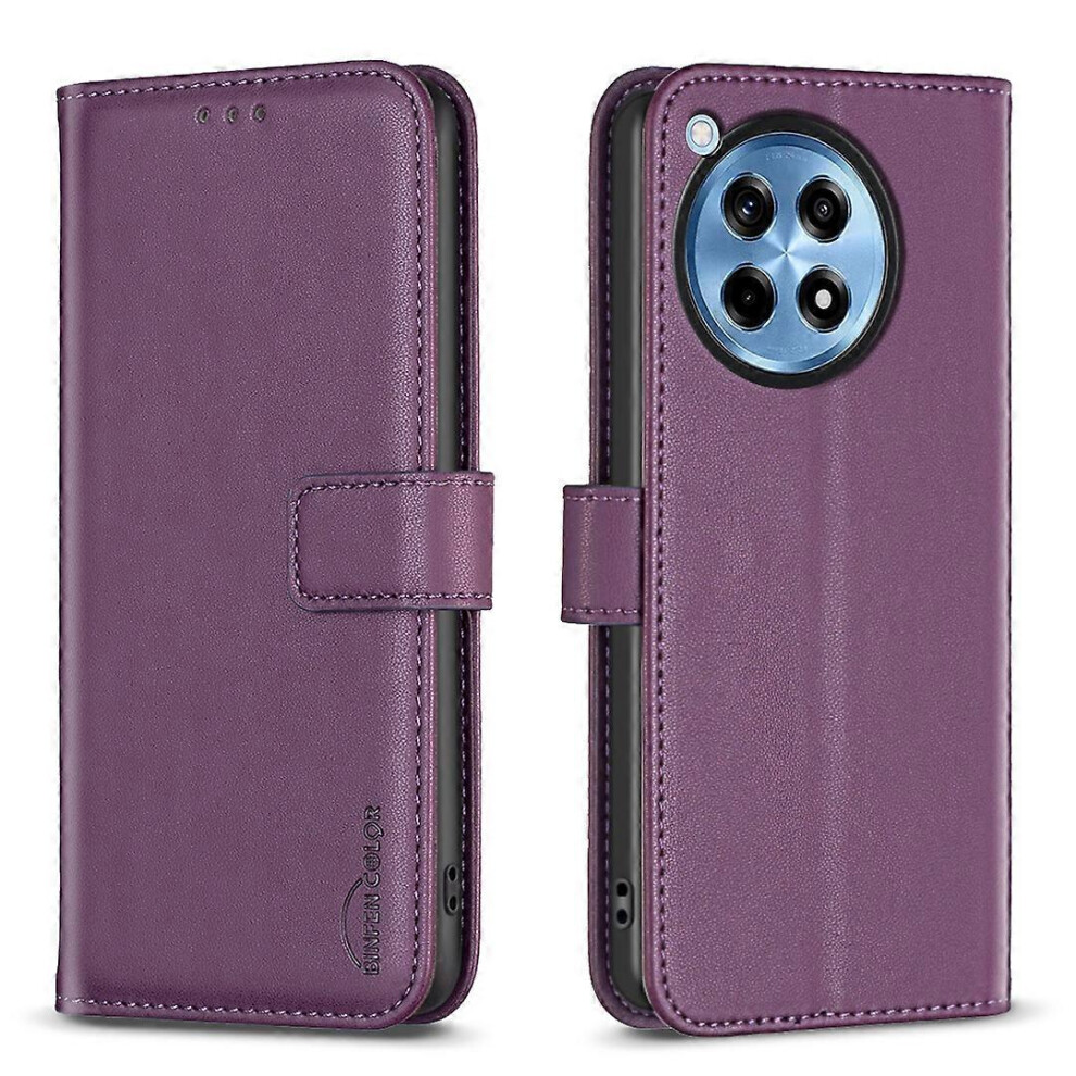 Bf17 For Oneplus 12R 5G/ Ace 3 5G Wallet Case Magnetic Closing Stand Phone Cover 6186831328002
