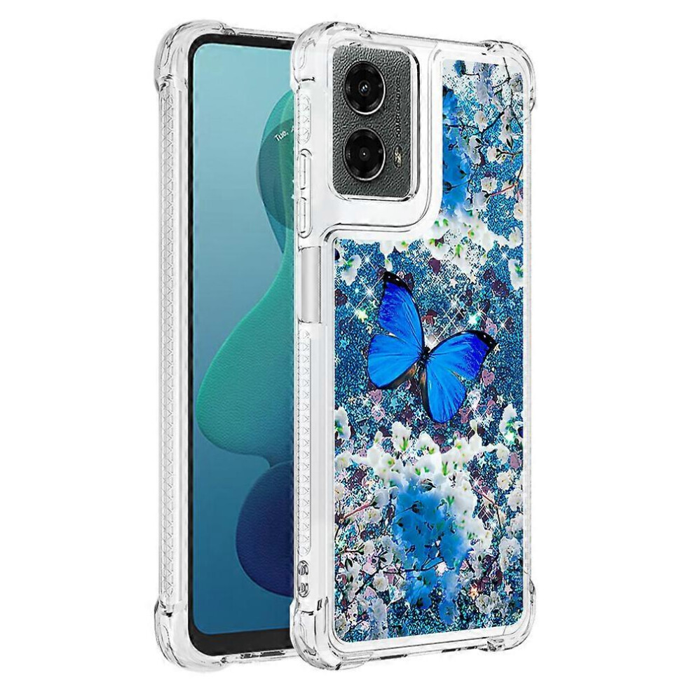 Quicksand Glitter Flowing Pattern Tpu Phone Case For Motorola Moto G Play 5G (2024) / G 5G (2024) 6186831331415