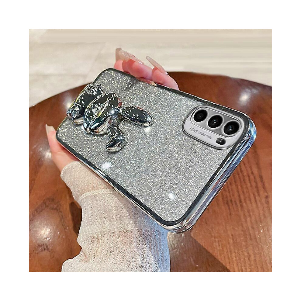 For Motorola Moto G52 4G / G82 5G Slim Case Cute Rabbit Kickstand Phone Protector 6186831339305