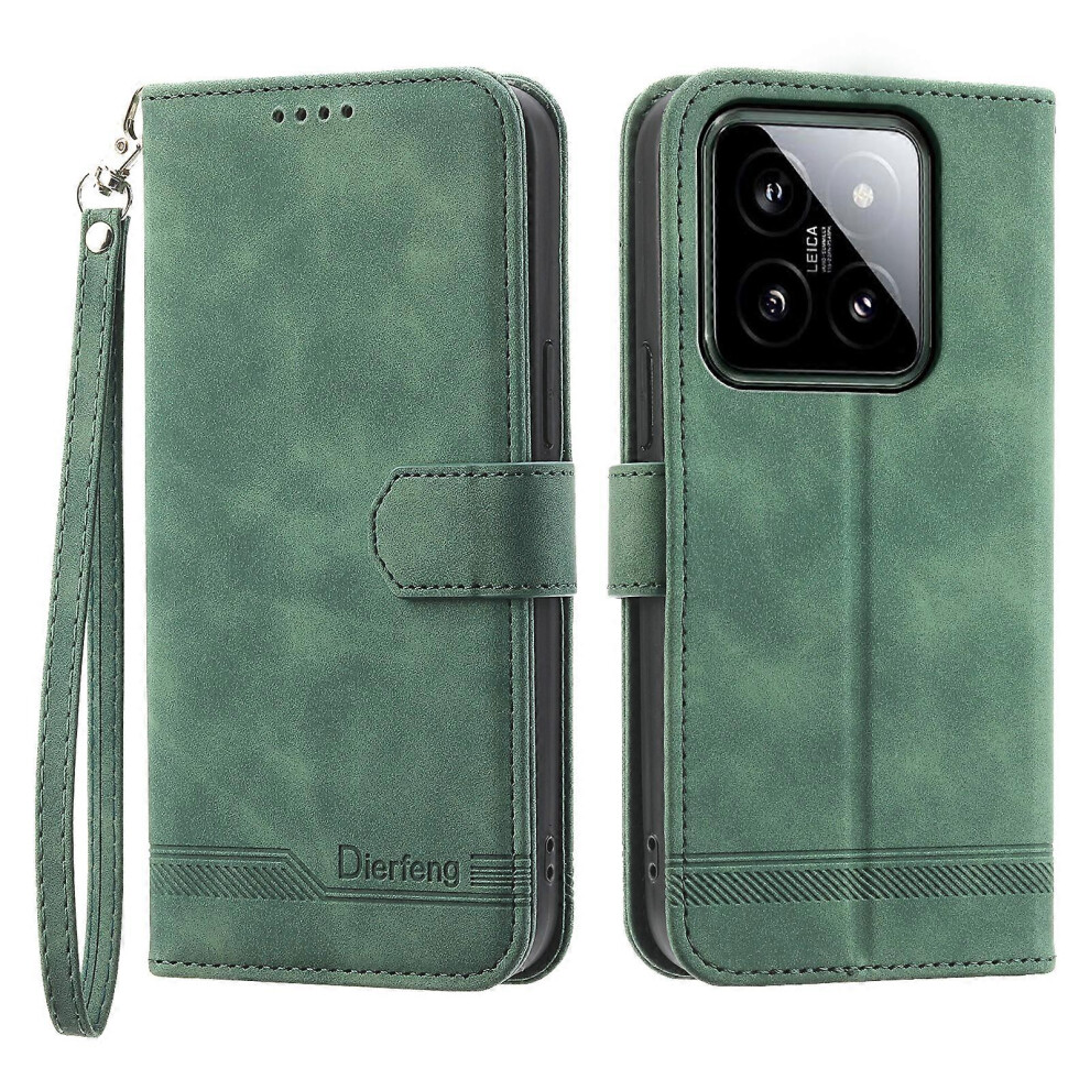 Photos - Case Imprinted Magnetic Clasp Phone Protective For Xiaomi 14