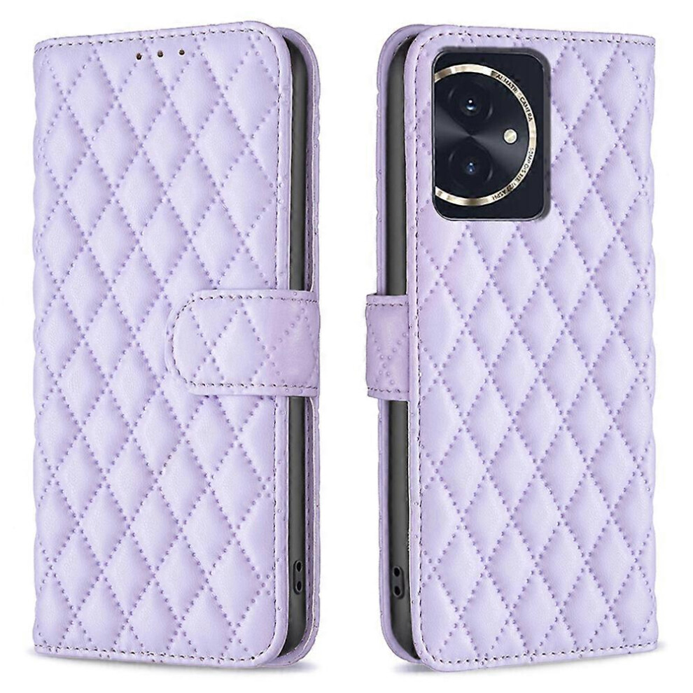 Photos - Case Anti-fall Leather Cell Phone  For Honor 100, Wallet Design Cover