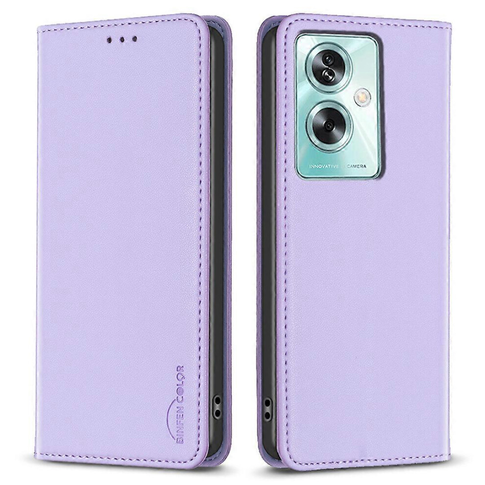 Flip Pu Leather Folio Phone Cover Case For Oppo A79 5G / A2 5G, With Card Slots 6186831341544