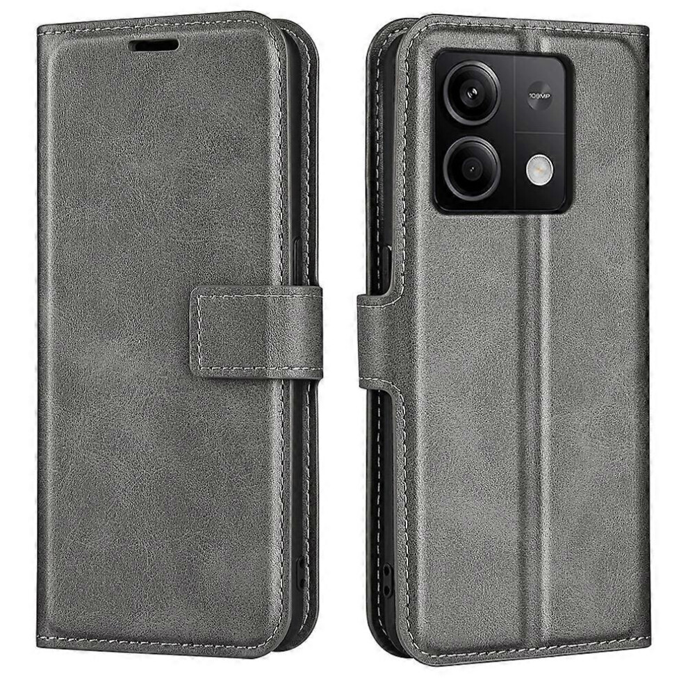 Phone Cover For Xiaomi Redmi Note 13 5G Case Stand Pu Leather Calf Texture Phone Shell Wallet 6186831350553