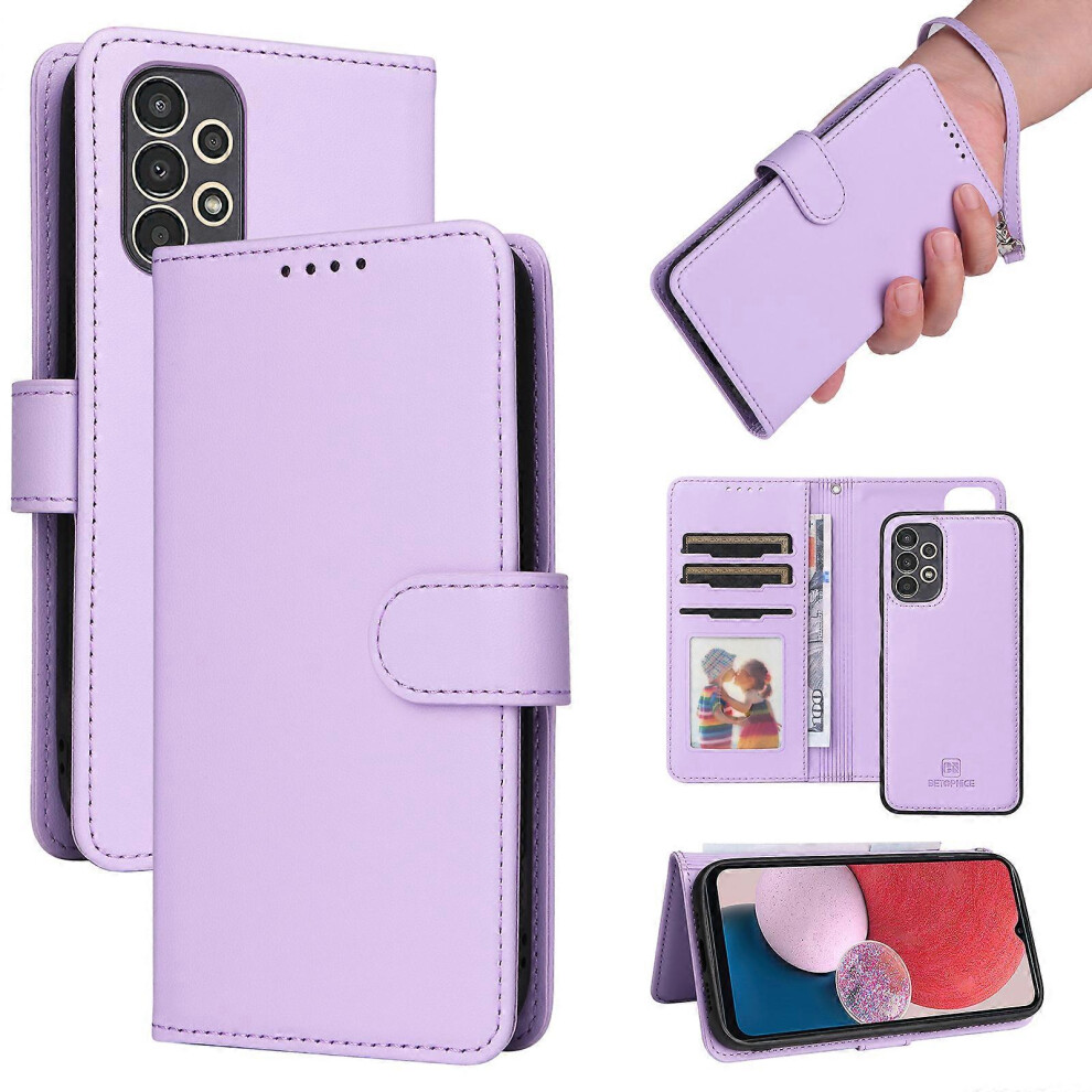 Photos - Case Detachable 2-in-1 Phone Leather Cover Stand  For Samsung Galaxy A13 4G
