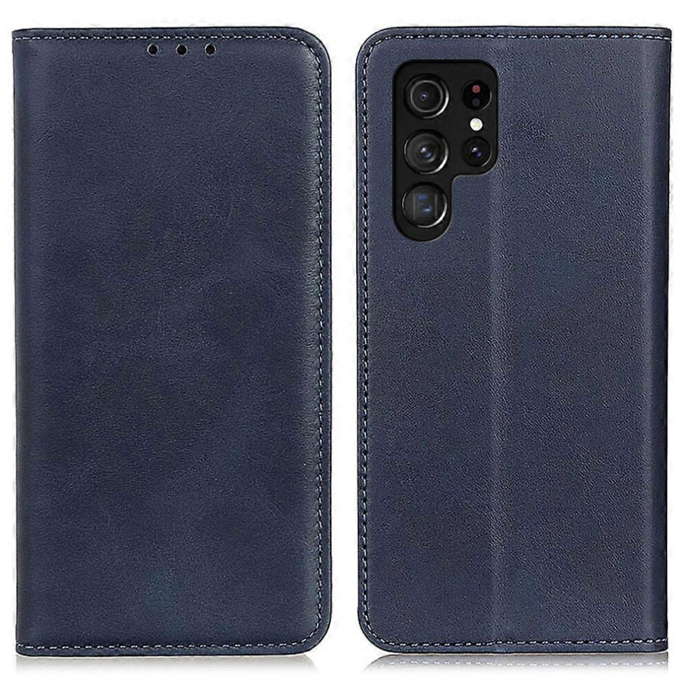 Photos - Case Anti-Scratch Wallet Style Stand Split Leather Phone  For Samsung Galaxy S24 Ultra
