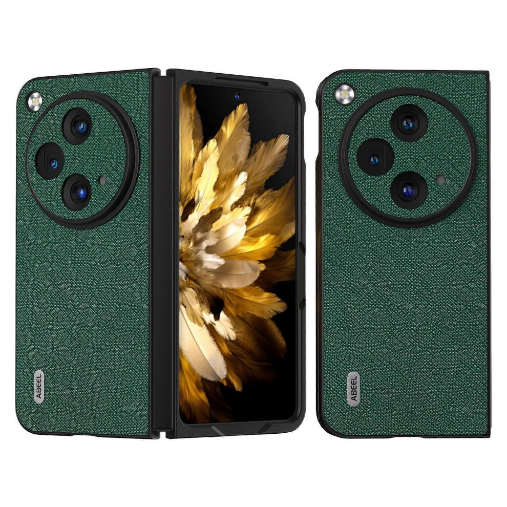 Cross Texture Leather Phone Back Cover Case For Oppo Find N3 5G/Oneplus Open 6186831354049