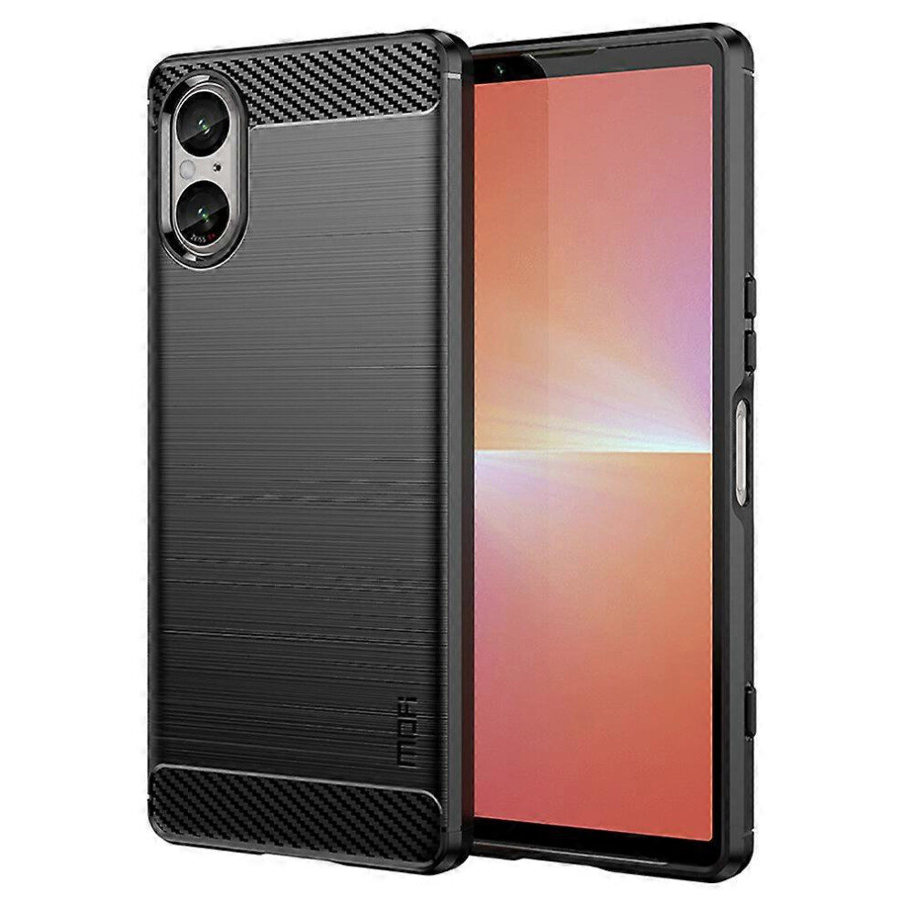 Carbon Fiber Texture Tpu Mobile Phone Case For Sony Xperia 5 V 6186831354483
