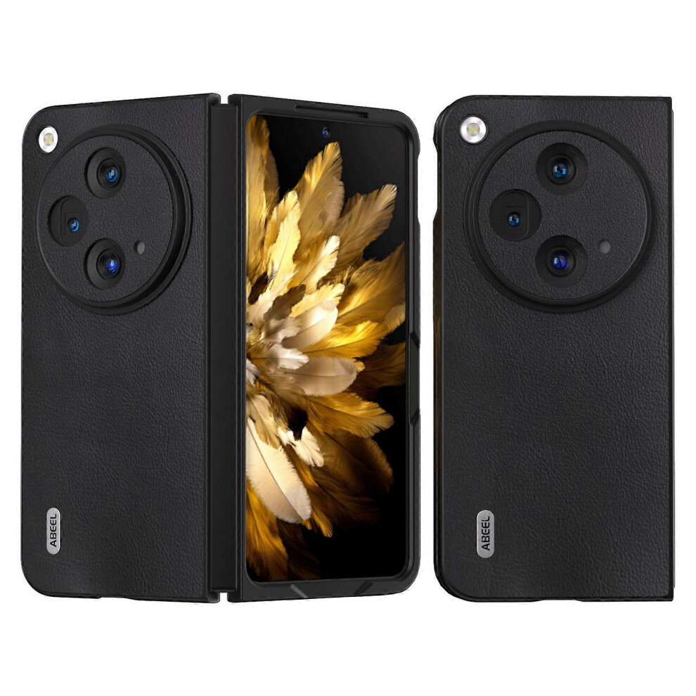 Ecological Texture Leather Phone Back Cover Case For Oppo Find N3 5G/Oneplus Open 6186831354025