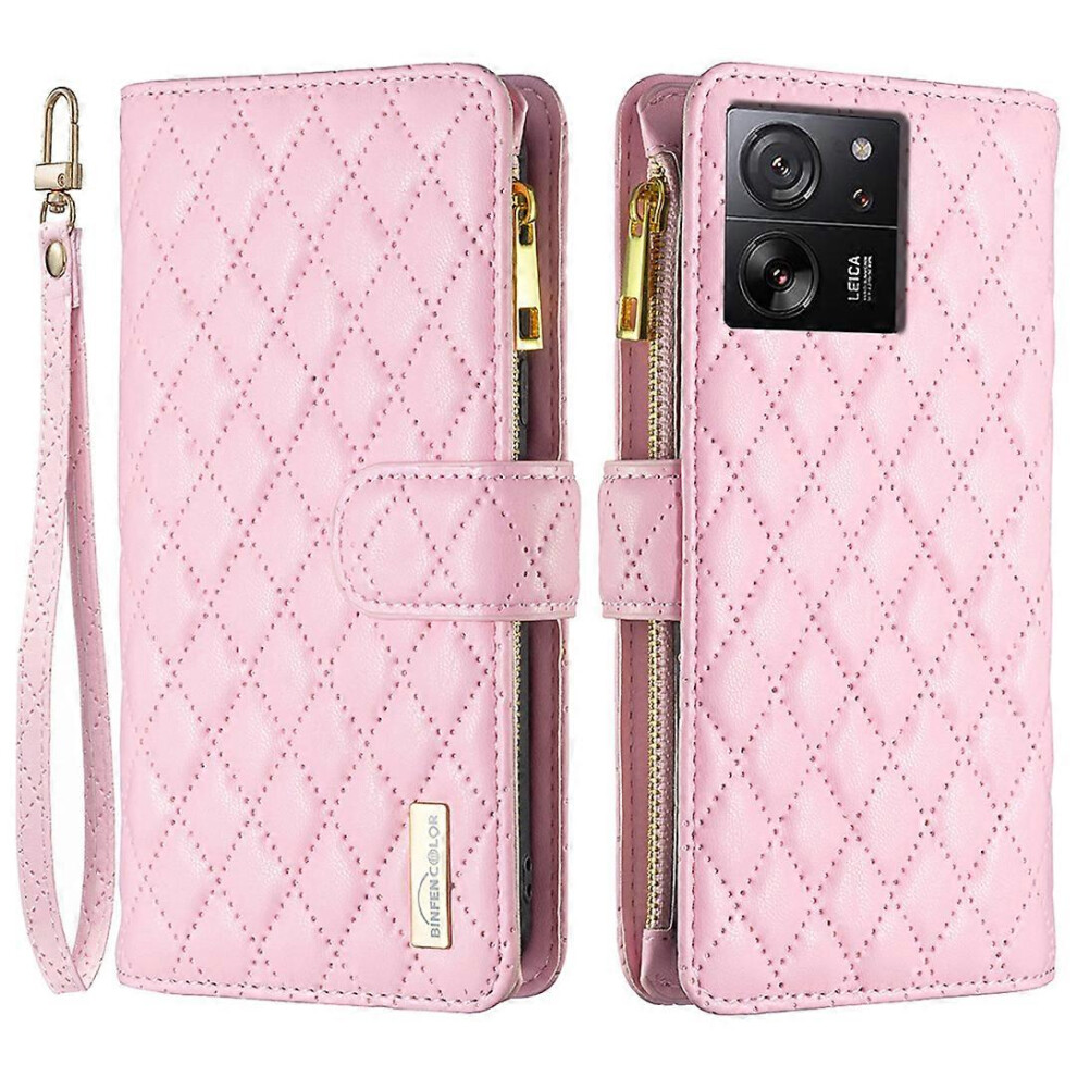 Pu Leather Zipper Wallet Phone Cover Case For Xiaomi 13T/13T Pro/Redmi K60 Ultra 6186831353042