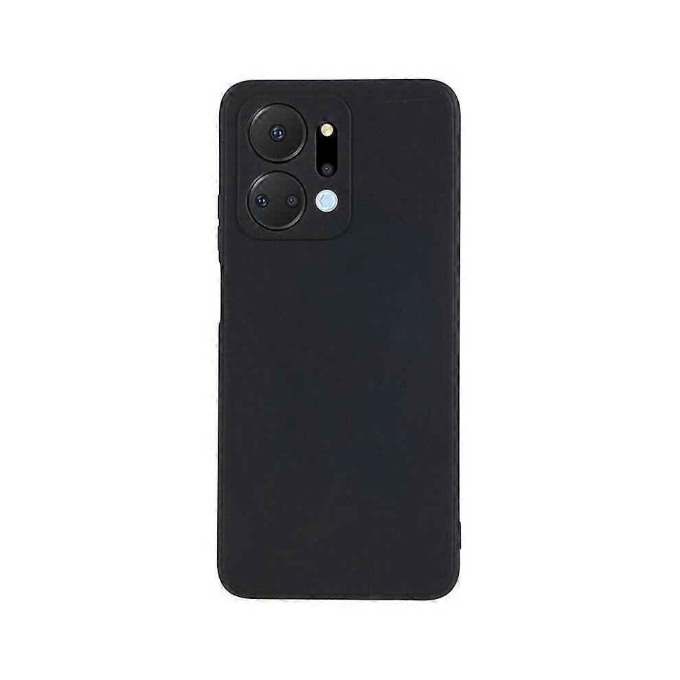 For Honor X7a 5G Straight Edge Soft TPU Anti-Fall Case Precise Cutout Shell Phone Cover-image-OPC-PGJP7HR-NEW