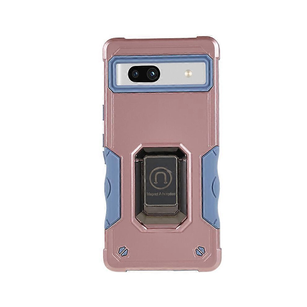For Google Pixel 7A Kickstand Phone Case Pc+Tpu Drop-Proof Phone Cover 6186831358177