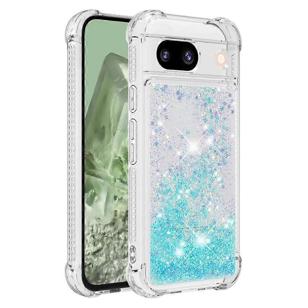 For Google Pixel 8A Case Flowing Liquid Shiny Tpu Phone Cover 6186831363485
