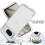 For Google Pixel 8 Case Gradient PC+TPU Phone Cover with PET Screen Protector 4