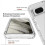 For Google Pixel 8 Case Gradient PC+TPU Phone Cover with PET Screen Protector 3