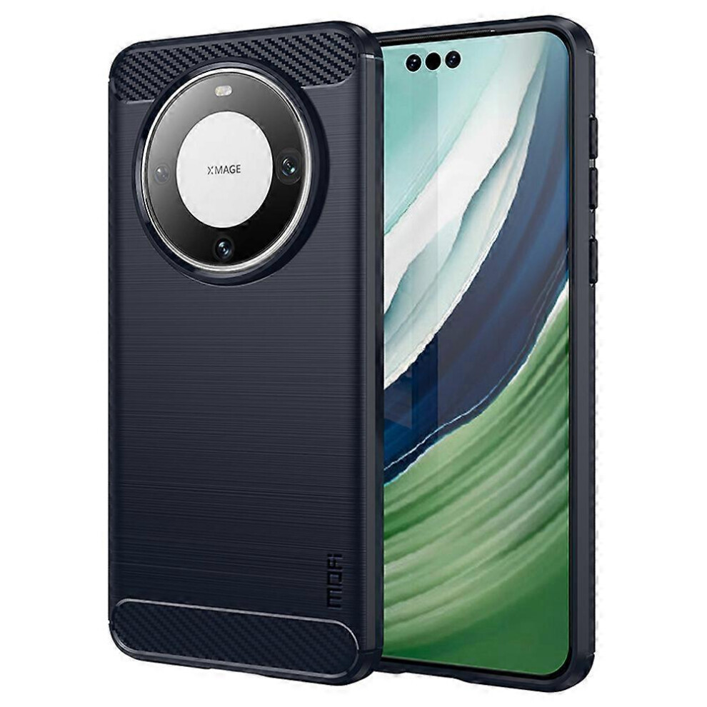 For Huawei Mate 60 Pro+ Case Carbon Fiber Texture Soft Tpu Phone Cover 6186831380123
